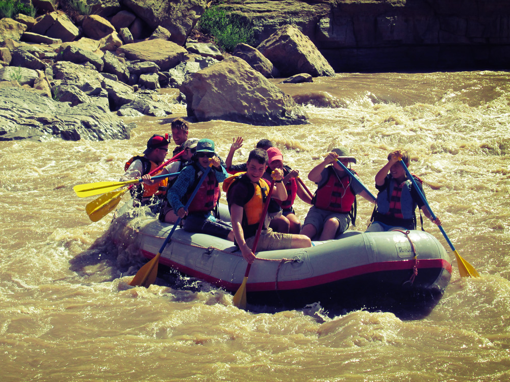 Rafting the San Juan River