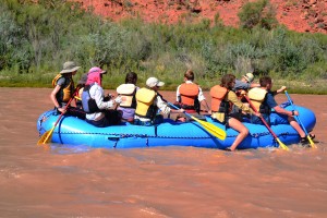 Deer Hill Participants rafting