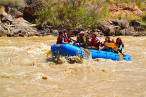 Deer Hill raft gets splashed
