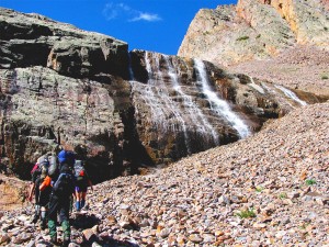 teens on rocky mountain hiking expeditions