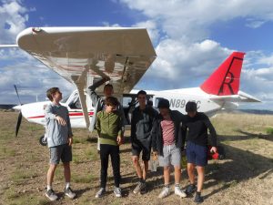Cessna takes a Deer Hill Group to the Green River