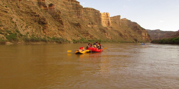 Deer Hill raft on Green River