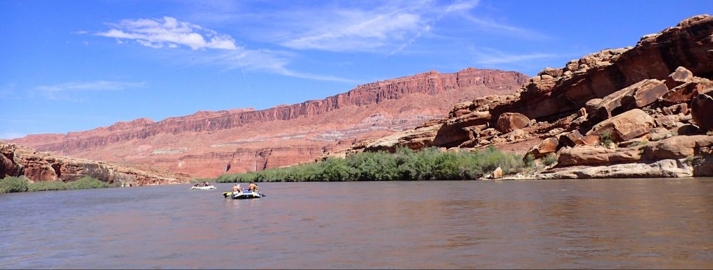 sweeping river and canyon colorado summer camp