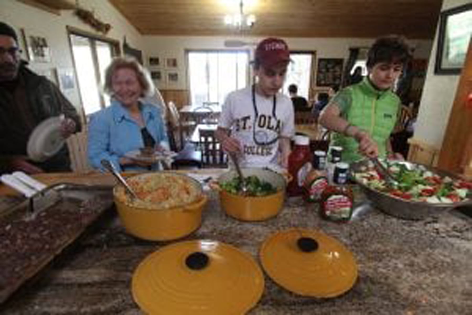 Deer Hill's Base Camp kitchen offers delicious meals