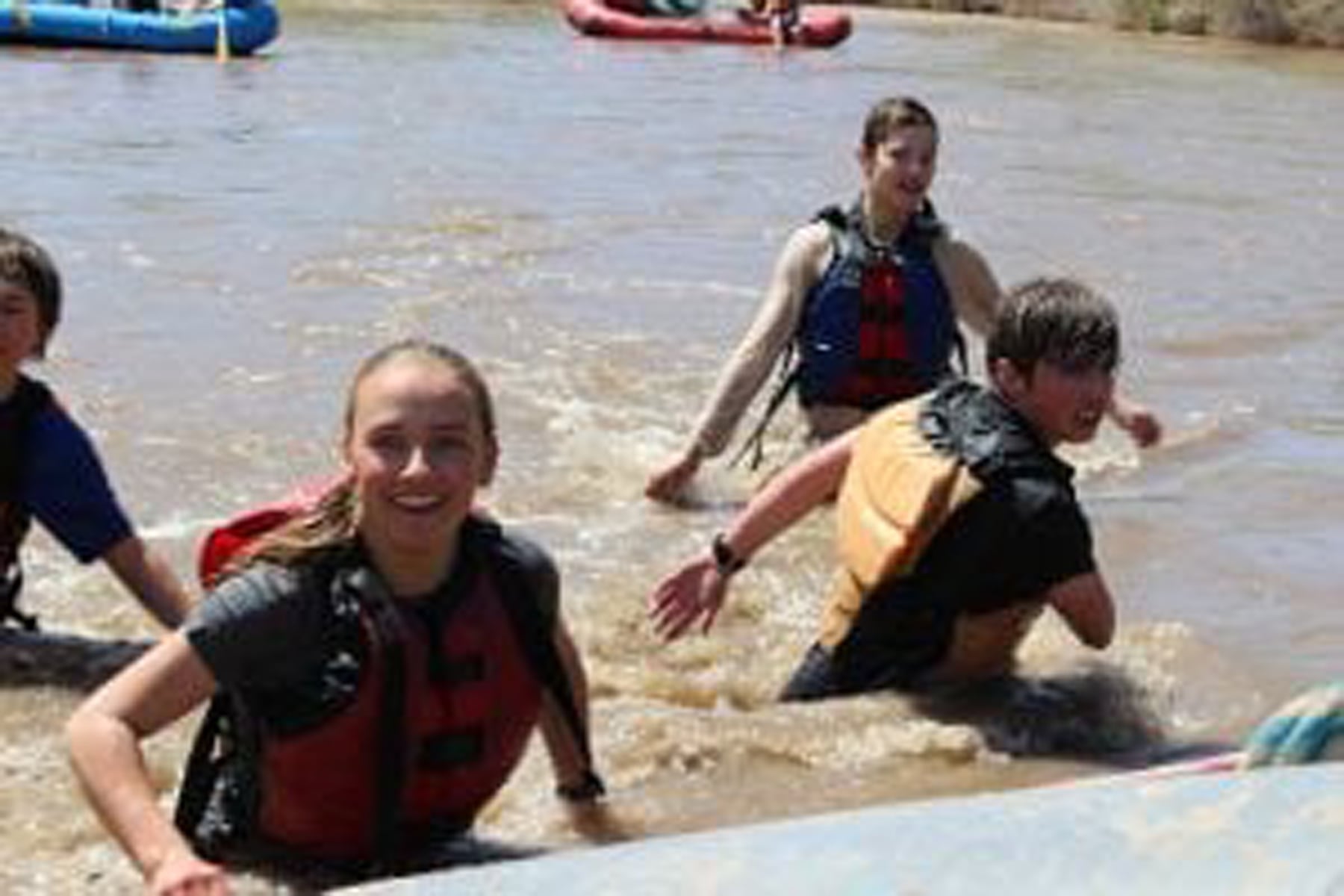winterberry students swim in san juan