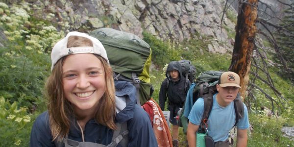 DSCN0052 teens smiling in wilderness adventure