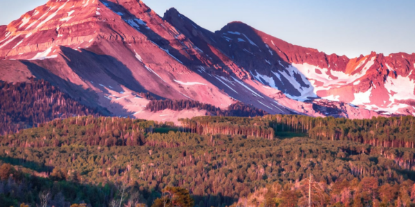 Backpacking and camping in Colorado's backcountry with mountain views and wilderness trails